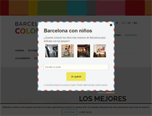 Tablet Screenshot of barcelonacolours.com